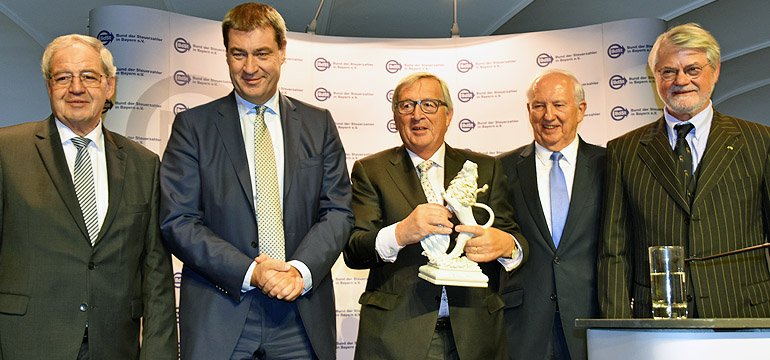 Markus Soeder, Jean Claude Juncker, Rolf von Hohenhau
