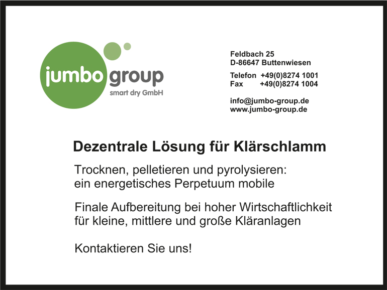 Anzeige: jumbo group - smart dry GmbH