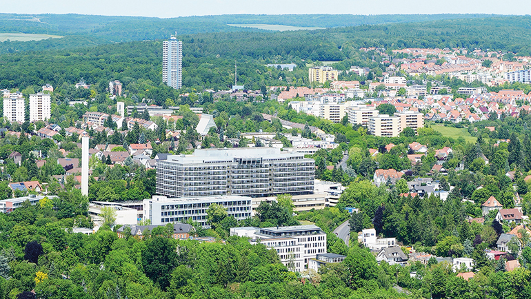 Das Leopoldina-Krankenhaus alias „Leo“ der Stadt Schweinfurt. Bild: VM Photodesign Volker Martin