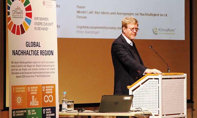 Bayerns ehemaliger Umweltminister Dr. Marcel Huber war als Gastredner eingeladen.