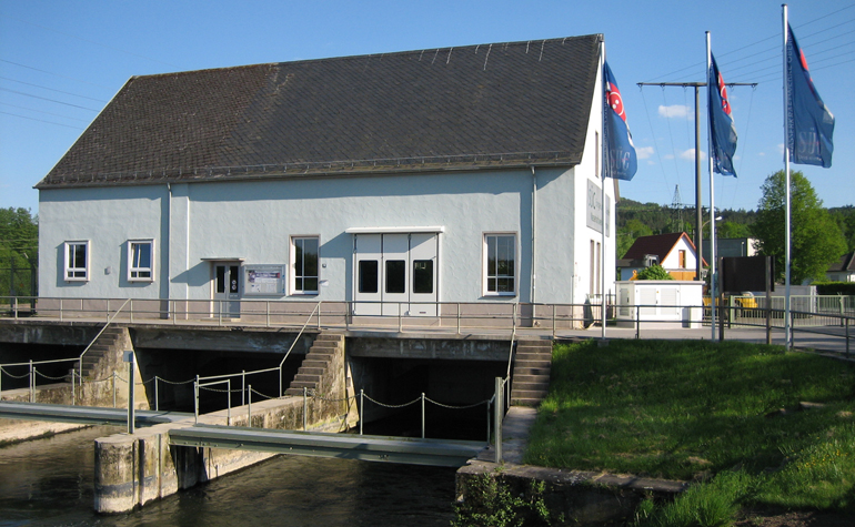 Außenansicht WKW Oberwallenstadt. Foto: SÜC Energie