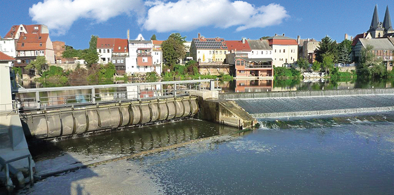 Kleine Wasserkraftanlagen erzeugen dezentral, nachhaltig und CO2- neutral Strom. Bild: Vereinigung Wasserkraftwerke in Bayern (VWB)  