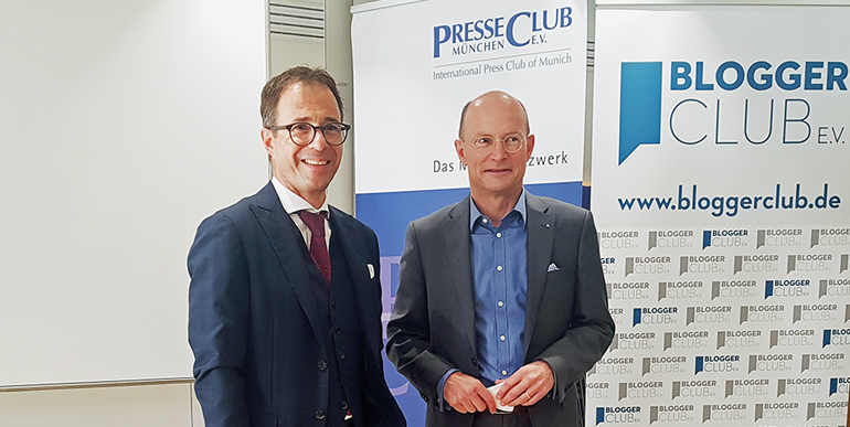 V.l.: GVB-Präsident Jürgen Gros gemeinsam mit SVB-Präsident Prof. Ulrich Reuter. Bild: CH