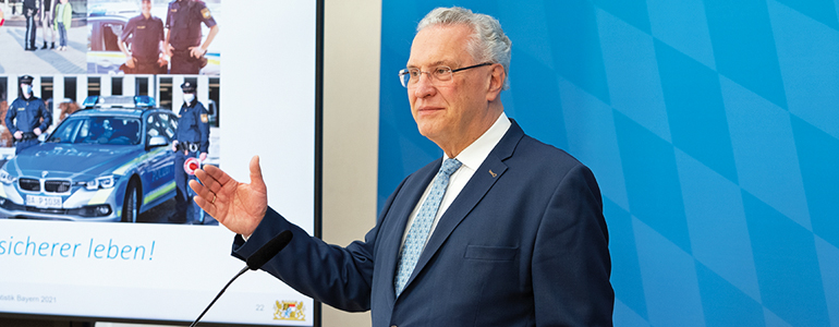Staatsminister Joachim Herrmann. Bild: Bayerisches Innenministerium