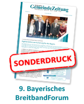 Sonderdruck 9. Bayerisches BreitbandForum in Amberg