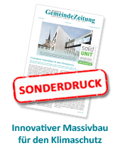 Sonderdruck „SolidUnit: Innovativer Massivbau für den Klimaschutz”