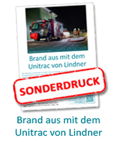 Sonderdruck „Brand aus mit dem Unitrac von Lindner”