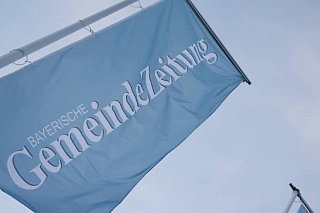 Fahnen der Bayerischen GemeindeZeitung
