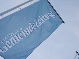 Fahnen der Bayerischen GemeindeZeitung