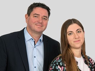 Foto von zwei Personen