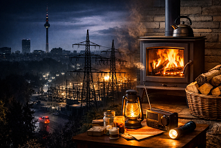 KI-Bild zum Thema Blackout