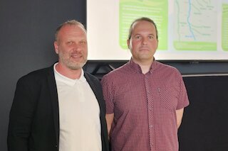 Roman Pekis und Matthias Schlicker