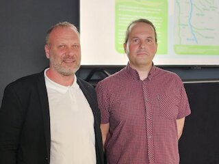 Roman Pekis und Matthias Schlicker