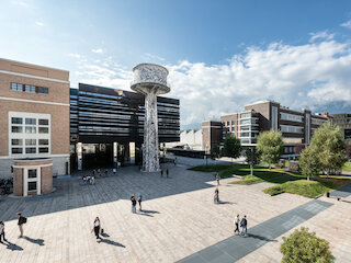 Der NOI Technopark in Bozen. Bild: NOI Techpark_Ivo Corrà