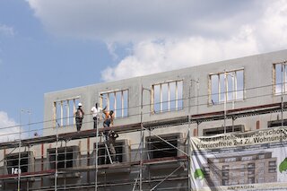 Impulse für den Wohnungsbau - Symbolbild Baustelle