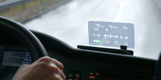 Foto eines Displays