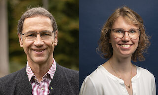 Prof. Dr. Andreas Rothe und Jolanda Webersinn.