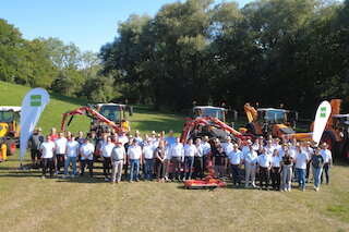 Das Team der BayWa Demo-Tage zu Gast in Olching. Bild: BayWa