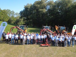 Das Team der BayWa Demo-Tage zu Gast in Olching. Bild: BayWa