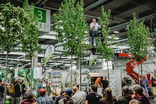 Foto der Ausstellung der deutschen Baumpflegetage