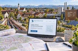Bayerisches Landesamt für Maß und Gewicht: Bayern Wärme Portal für Wärmenetzbetreiber gestartet