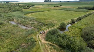 Ansicht einer Landschaft