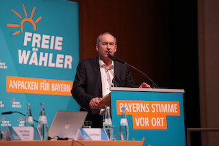 Foto eines Redners