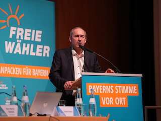 Foto eines Redners